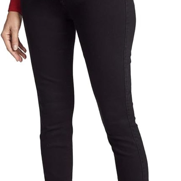 7 For All Mankind Denim - Women's Black MATERNITY Jeans